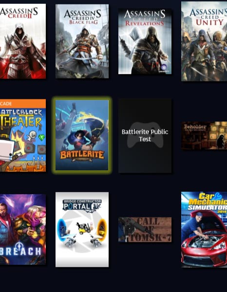 Общий Launcher для Steam и Uplay